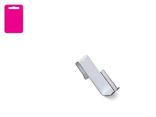 GANCIO BRIS BRIS METALLO BIANCO BL. 4 PZ.