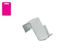 GANCIO BRIS BRIS METALLO LARGO BIANCO BLISTER PZ.4