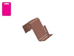 GANCIO BRIS BRIS METALLO LARGO MARRONE BLISTER PZ.4