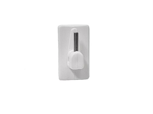 GANCIO BRIS BRIS PLASTICA BIANCO MM.28X17