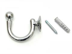 GANCIO TENDA SUPER 48 MM. CROMO