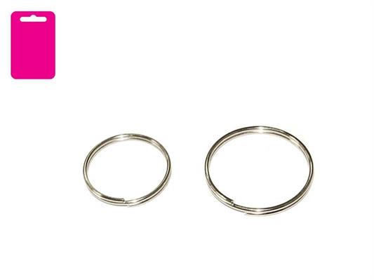 ANELLO PORTACHIAVE LEGGERO Ø 30 BL.6 PZ.