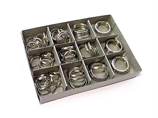 ANELLI ASSORTITI SCATOLA 72 PZ.