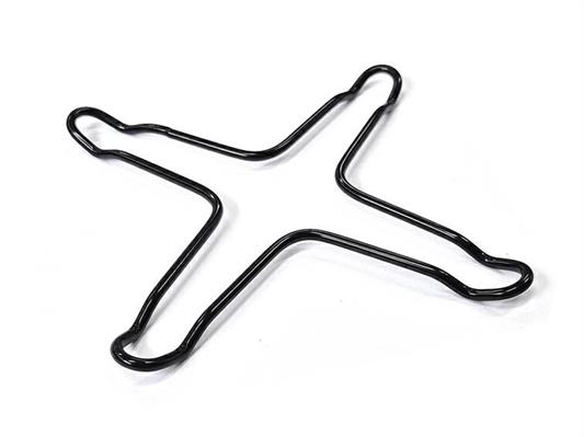 RIDUTTORE PER FORNELLI NERO MM.140