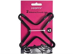 RIDUTTORE PER FORNELLI NERO MM.140 BL. 2 PZ.