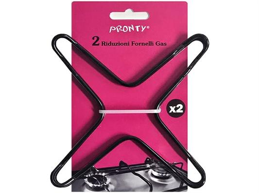 RIDUTTORE PER FORNELLI GRANDE NERO MM.160 BL. 2 PZ.