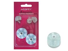 FERMAPORTE BIRILLO TRASPARENTE BL. 2 PZ.