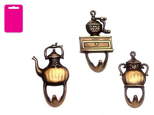 GANCIO BOBBY BRONZO ASSORTITO BL. 1 PZ.