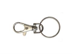 MOSCHETTONE PICC.45 MM.+ ANELLO NICHELATO