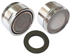 AERATORE MASCHIO IN OTTONE PER VASCHE M28x1