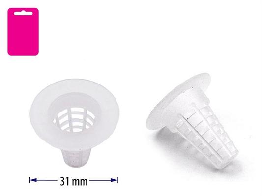 FILTRO IN PLASTICA Ø 31 BL. 2 PZ.