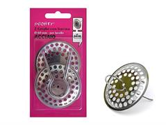 GRIGLIA INOX CON FORCINA BL. 2 PZ.