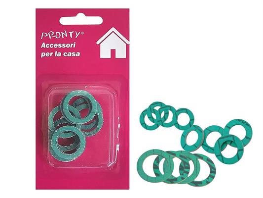 GUARNIZIONI RACCORDI 3/8 BLISTER 15 PZ.