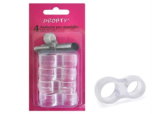 ANTIURTO MANIGLIA 2 FORI BL. 4 PZ.