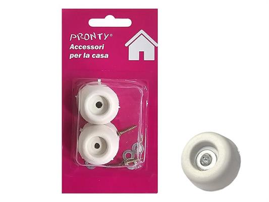 GOMMINI CONICI MM.30 PZ.4 BIANCO SELF SERV.
