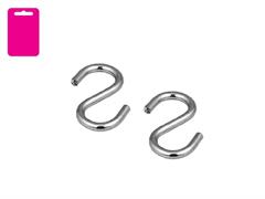 GANCI A S 40 MM. ZINCATO IN BLISTER 6 PZ.