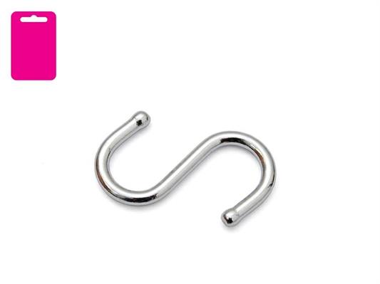 GANCIO A S 52 MM. CROMO BL. 2 PZ.