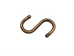 GANCIO A S 52 MM. OTTONE SPAZZOLATO