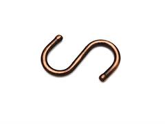 GANCIO A S 52 MM. RAME SPAZZOLATO