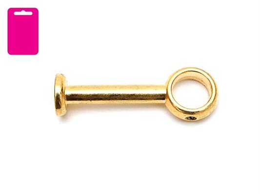 MENSOLINA LUNGA CM.4 ORO BL. 2 PZ.