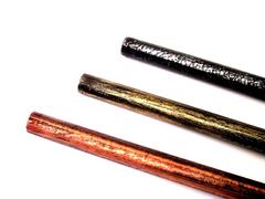 TUBO MT.2 FINITURA OTTONE SPAZZOLATO