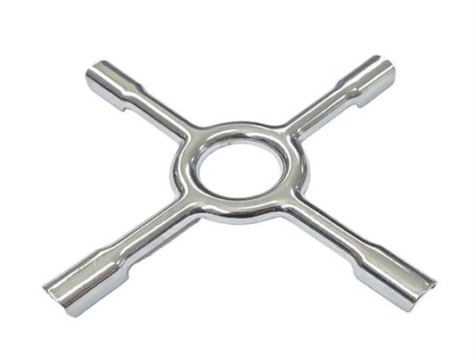 RIDUTTORE PER FORNELLI A CROCE CROMATO MM.130