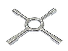 RIDUTTORE PER FORNELLI A CROCE CROMATO MM.130