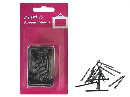 CHIODINI ACCIAIO TESTA GRUPPINO MM.25 IN BLISTER 80 PZ.