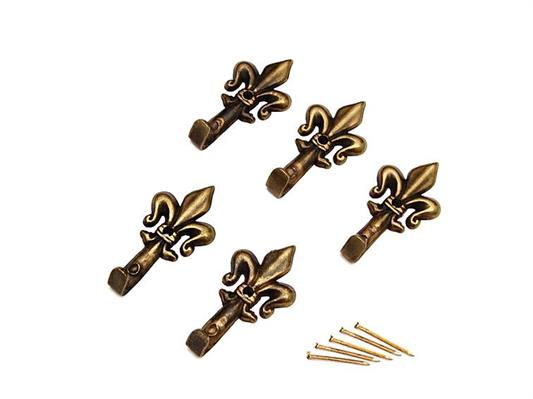 GANCIO GIGLIO PICCOLO 33 MM. BRONZO