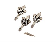 GANCIO GIGLIO GRANDE 47 MM. ARGENTO