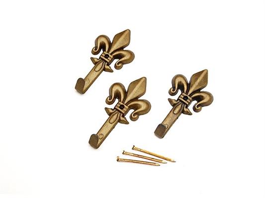 GANCIO GIGLIO GRANDE 47 MM. BRONZO